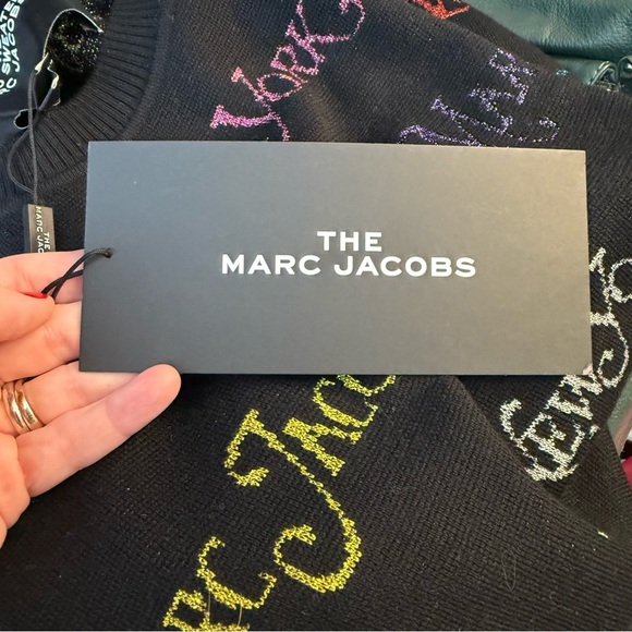 Marc Jacobs x New York Magazine Rainbow Logo Sweater size XS NWT - Picture 6 of 7